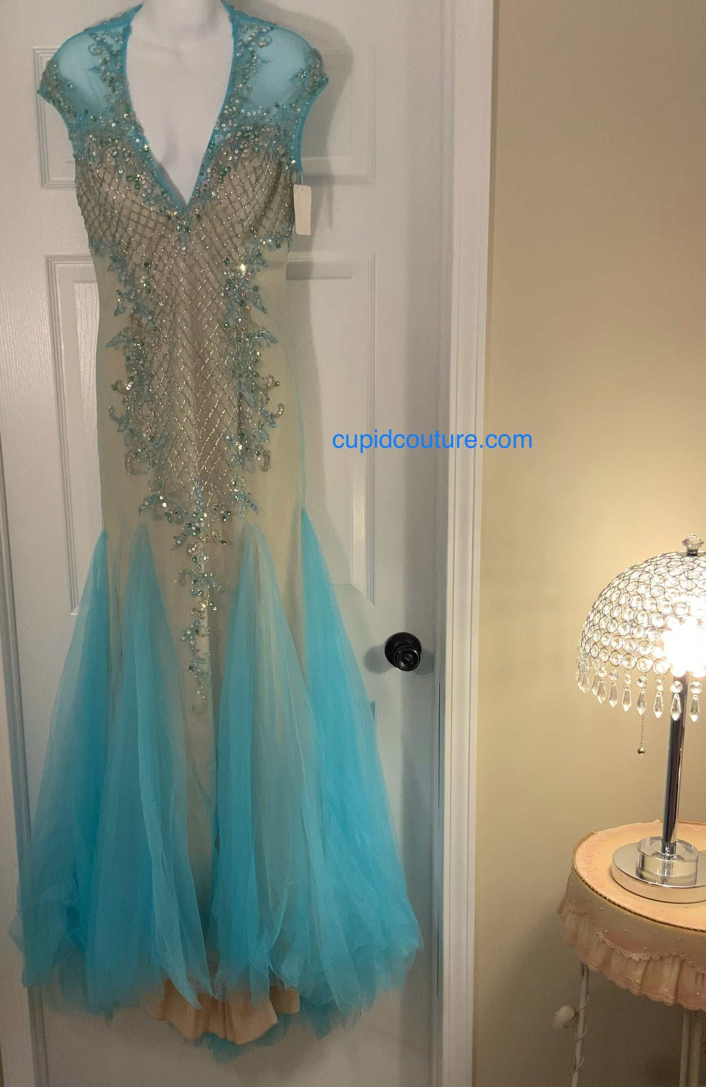 CC6519 Cupid Couture Aqua/Nude