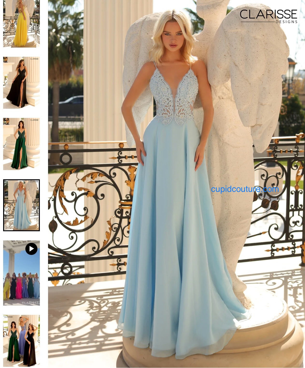 Clarisse CD8021 Pale Blue