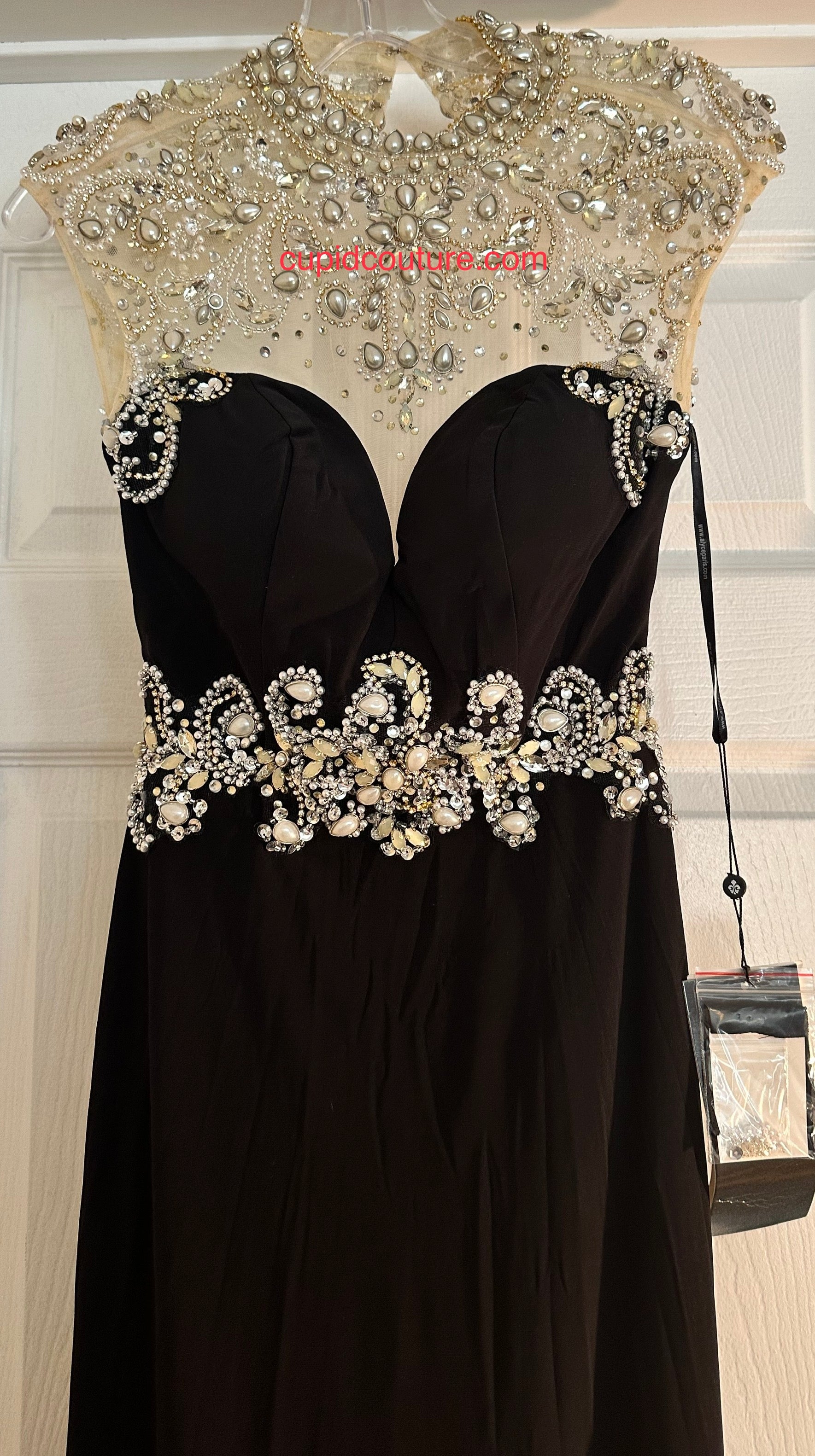 alyce paris black and gold dress 61798