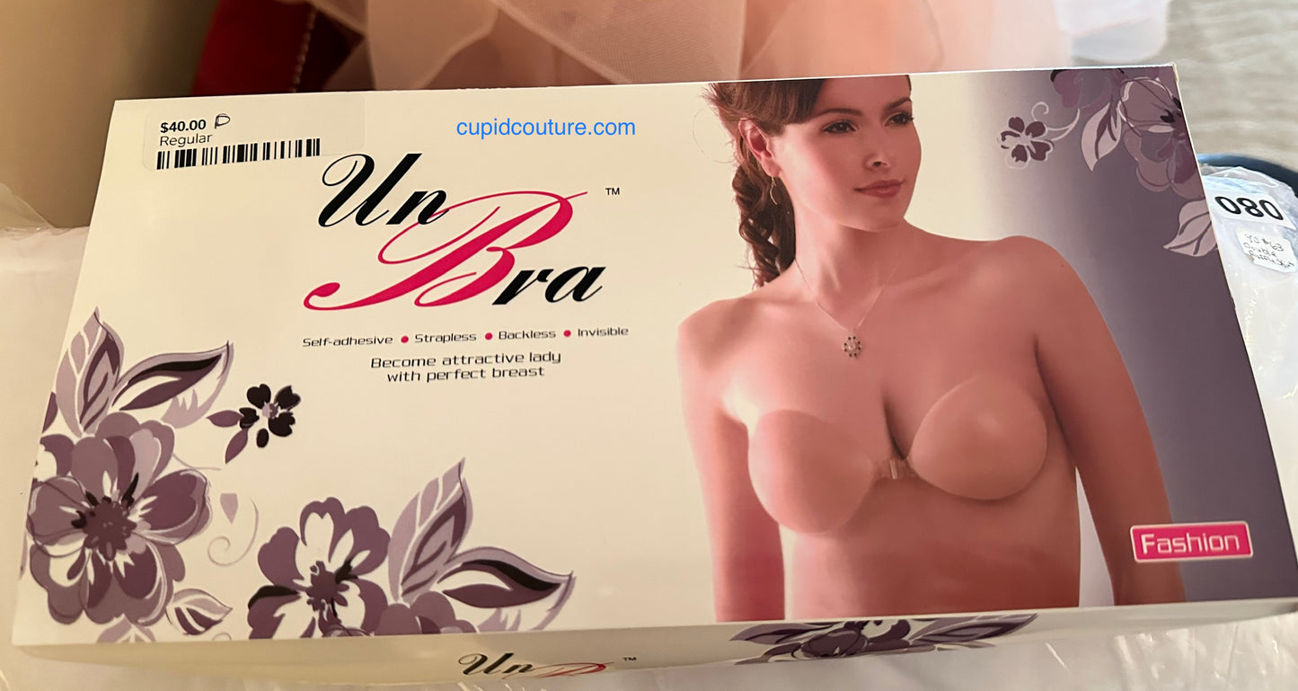 Unbra, reusable silicone bra