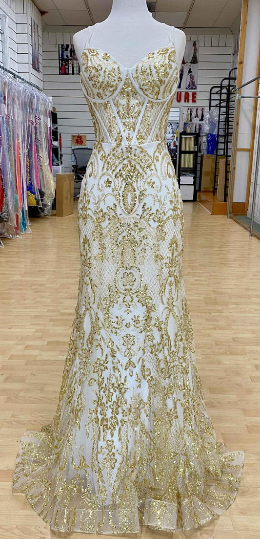 JC7648 White/Gold